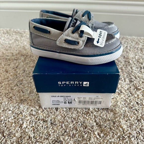 👦!!!Brand New!! Boys Sperry Boat shoes - Picture 2 of 6
